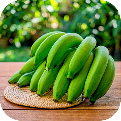 Inicio platano verde